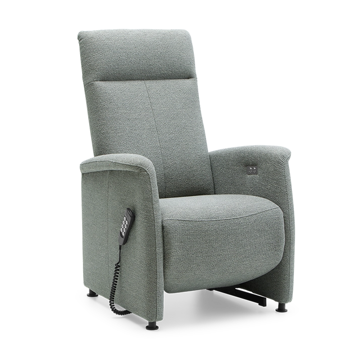Relaxstoel-Mella-modern-stof-grijs-velderhof